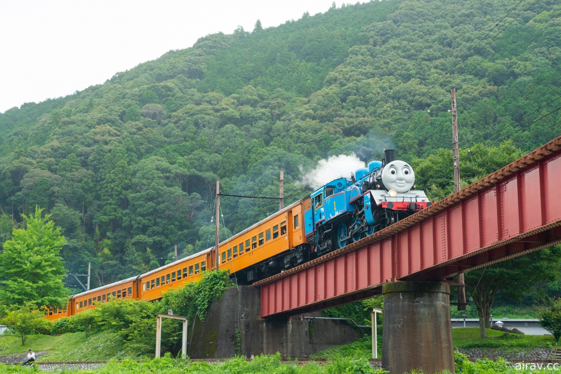 日本大井川鐵道將自 12/24 起推出湯瑪士小火車期間限定特別運行企劃