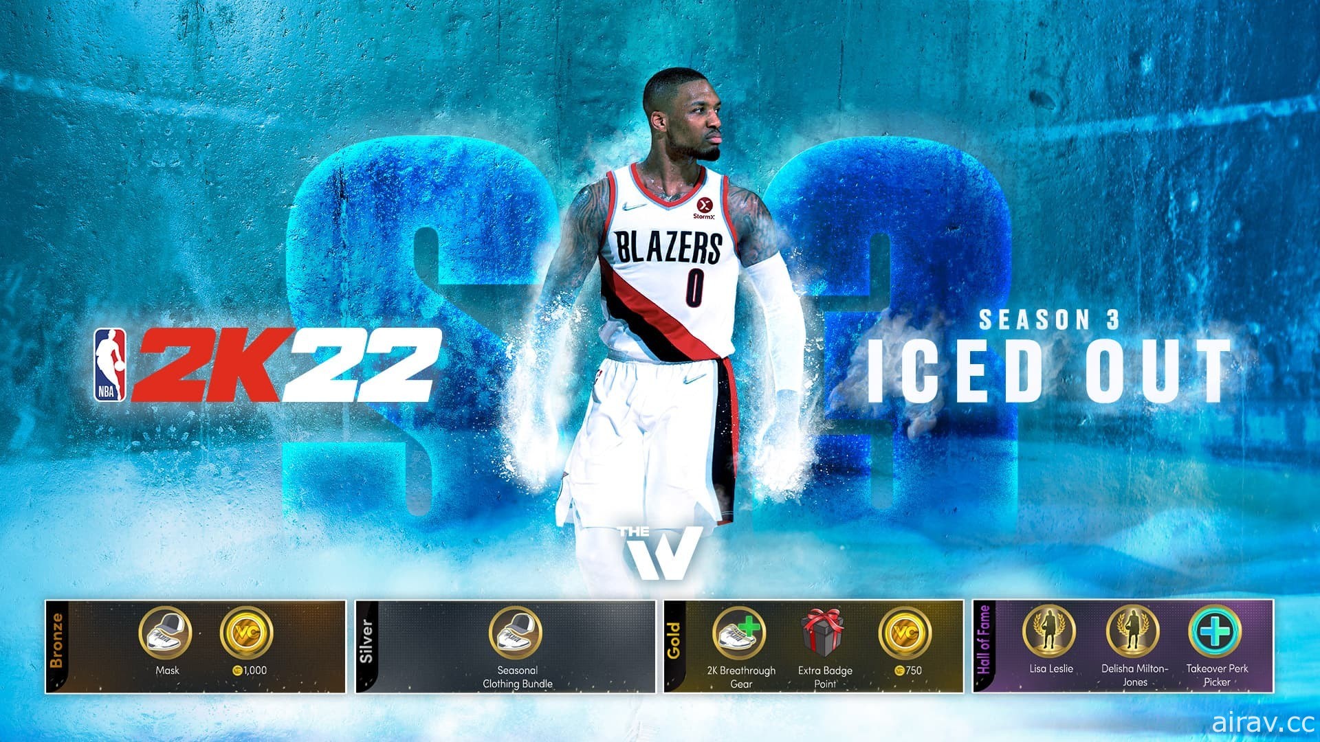 《NBA 2K22》第三季「嚴寒冰封」12 月 3 日登場 收錄全新「關鍵時刻」模式