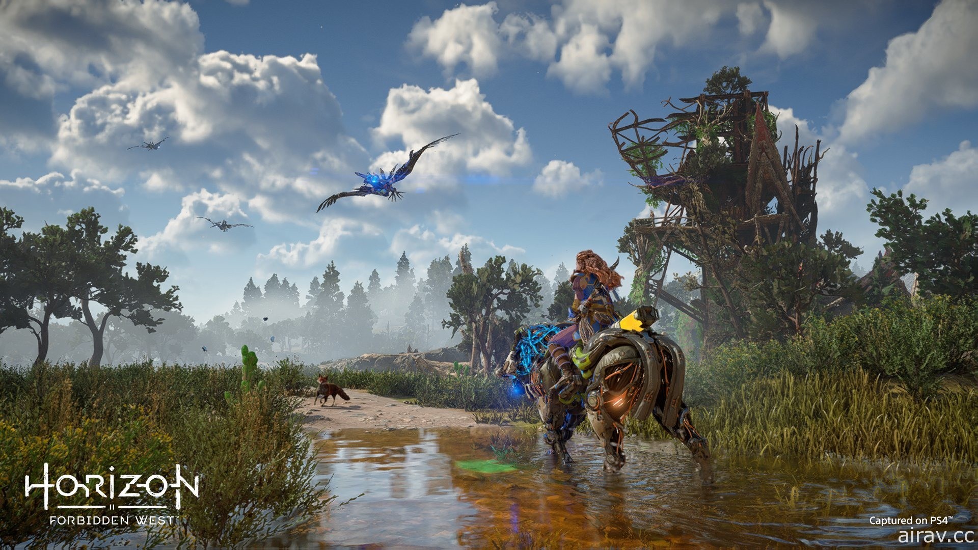 《地平線：西域禁地》公布 PS4 版遊戲畫面截圖