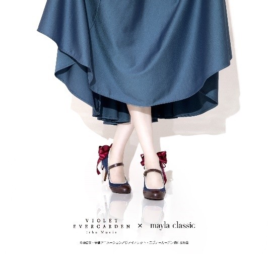紫罗兰永恒花园 × mayla classic 薇尔莉特联名款高跟鞋宣布延长预购期间