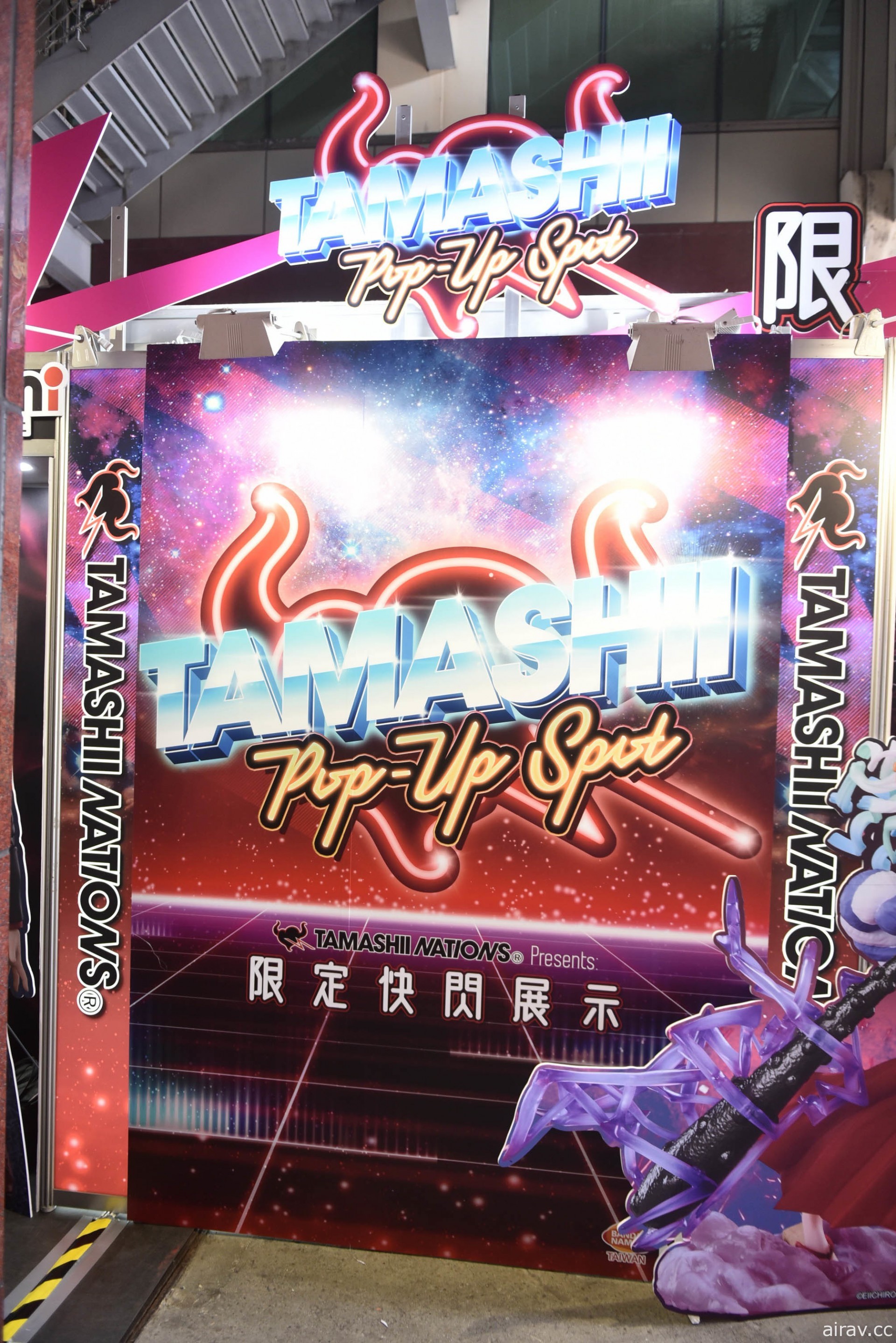“TAMASHII POP UP SPOT 限定快闪展示”为期三日于台中登场