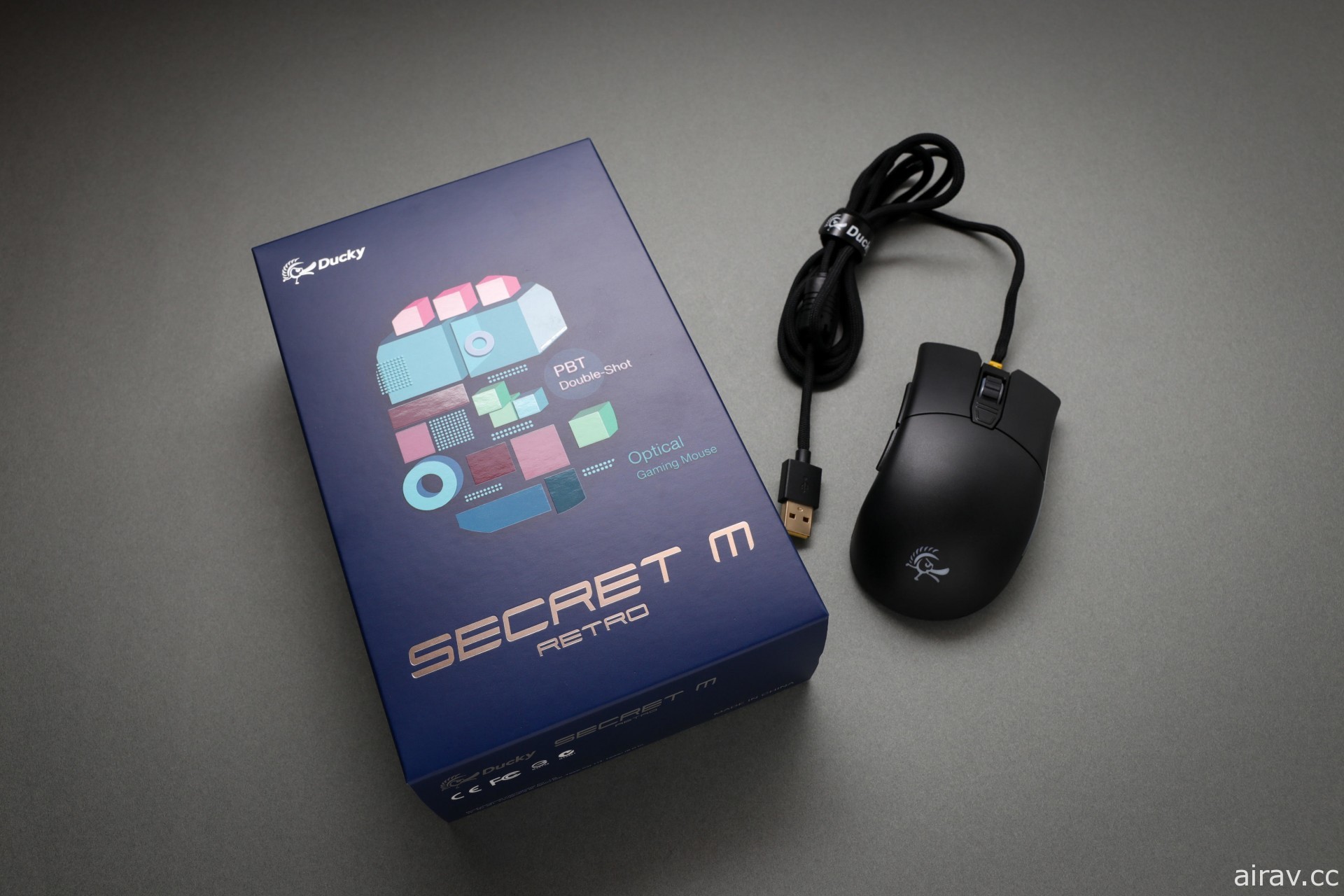 Ducky 推出 Secret M 復刻版光學滑鼠