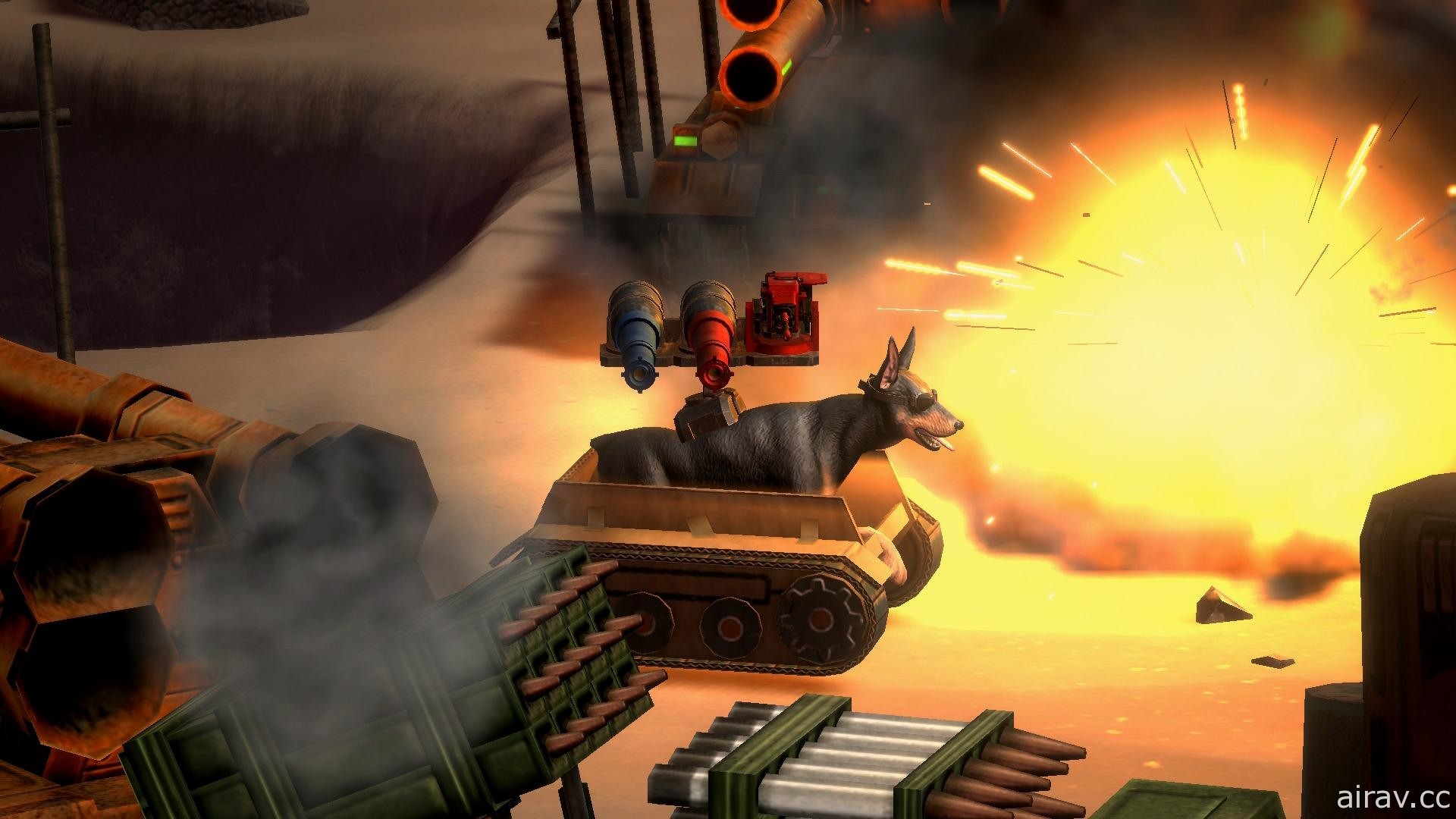 《坦克戰狗》公布讓狗狗化身為坦克與車輛等載具的 「犬用載具風格裝備」