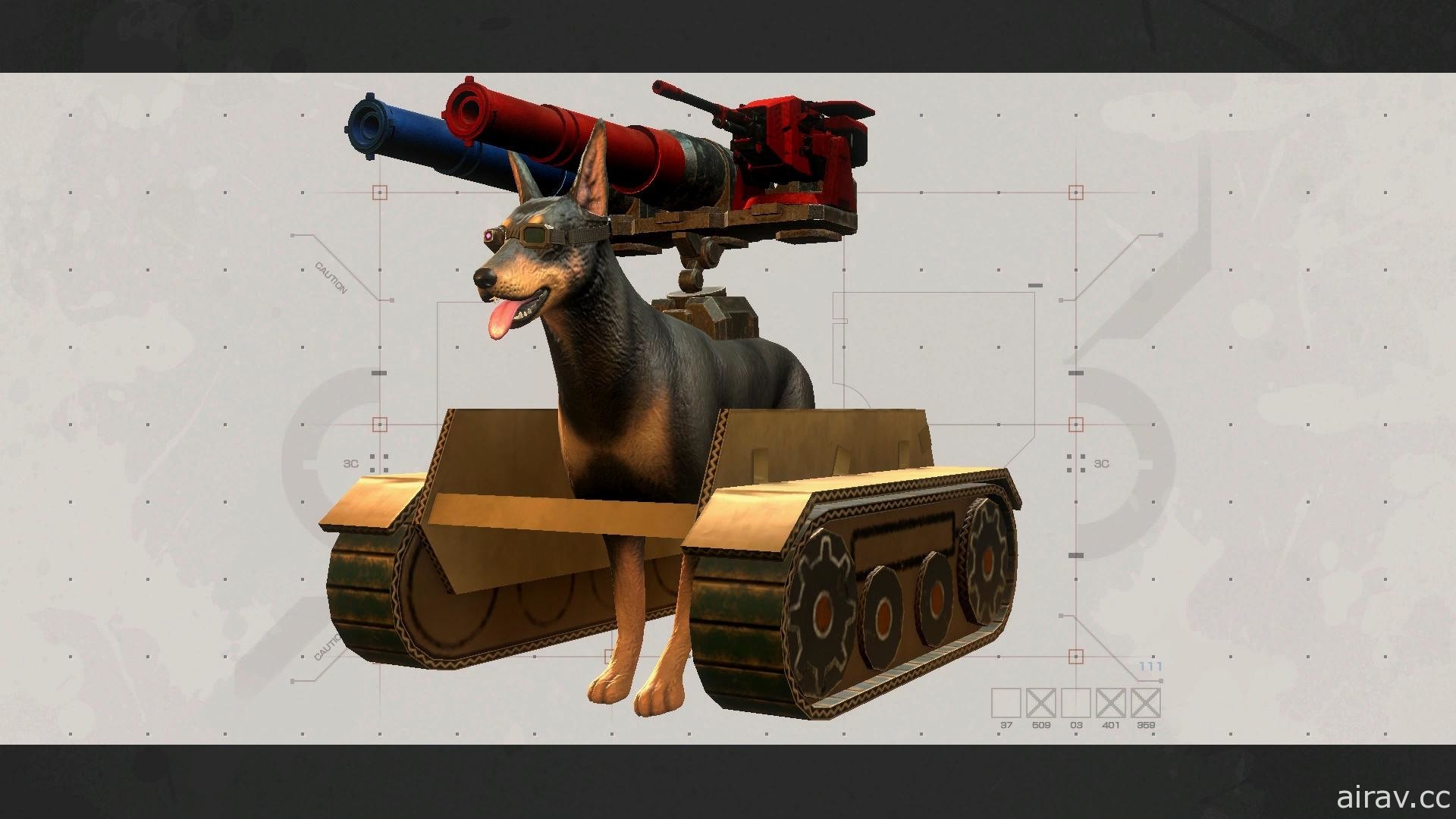 《坦克戰狗》公布讓狗狗化身為坦克與車輛等載具的 「犬用載具風格裝備」