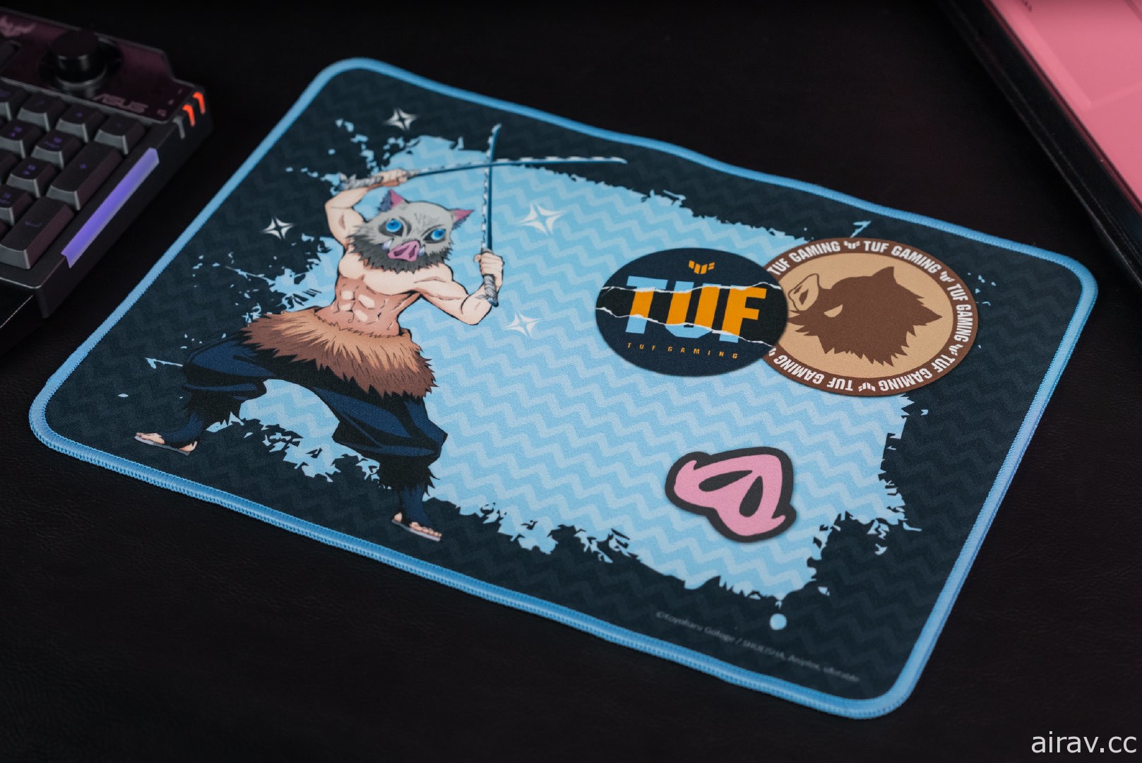 ROG 在中国推出《鬼灭之刃》祢豆子主题 TUF Gaming GT301 限定版电脑机壳