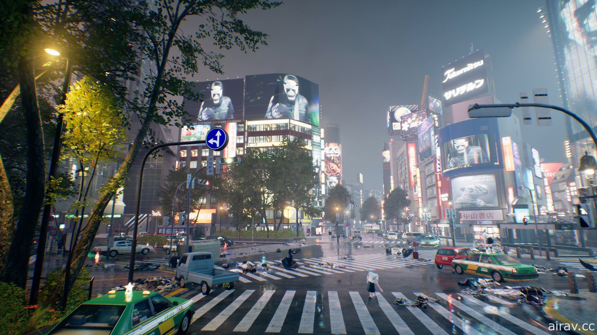 开放世界灵异动作冒险游戏《鬼线：东京》揭露实机游玩影片 驱使神秘术法解救东京危机