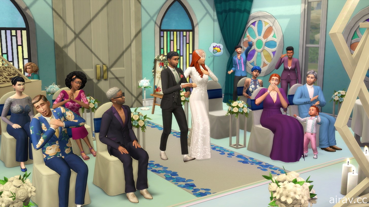 《模擬市民 4 婚旅奇緣》擴充包 18 日登場  伴隨模擬市民在夢想婚禮高喊「我願意」