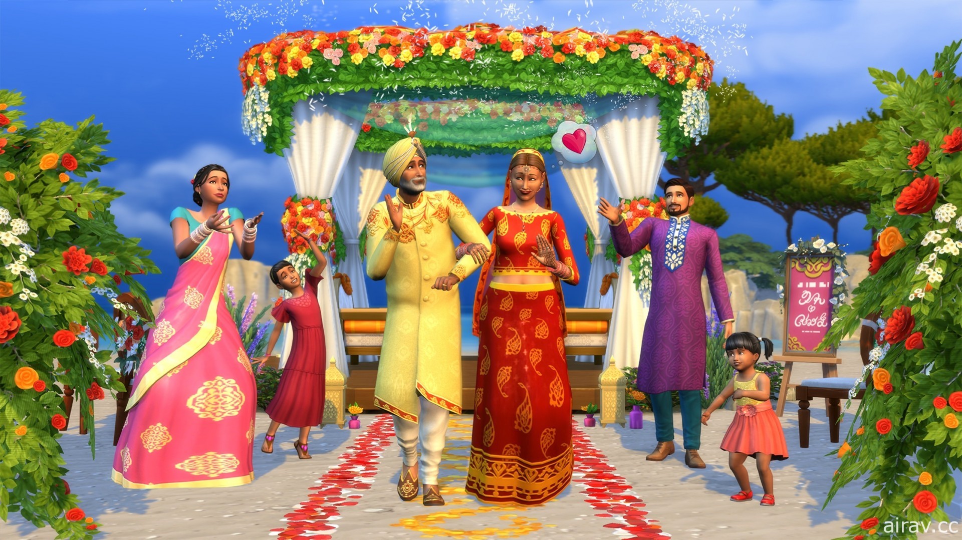 《模擬市民 4 婚旅奇緣》擴充包 18 日登場  伴隨模擬市民在夢想婚禮高喊「我願意」