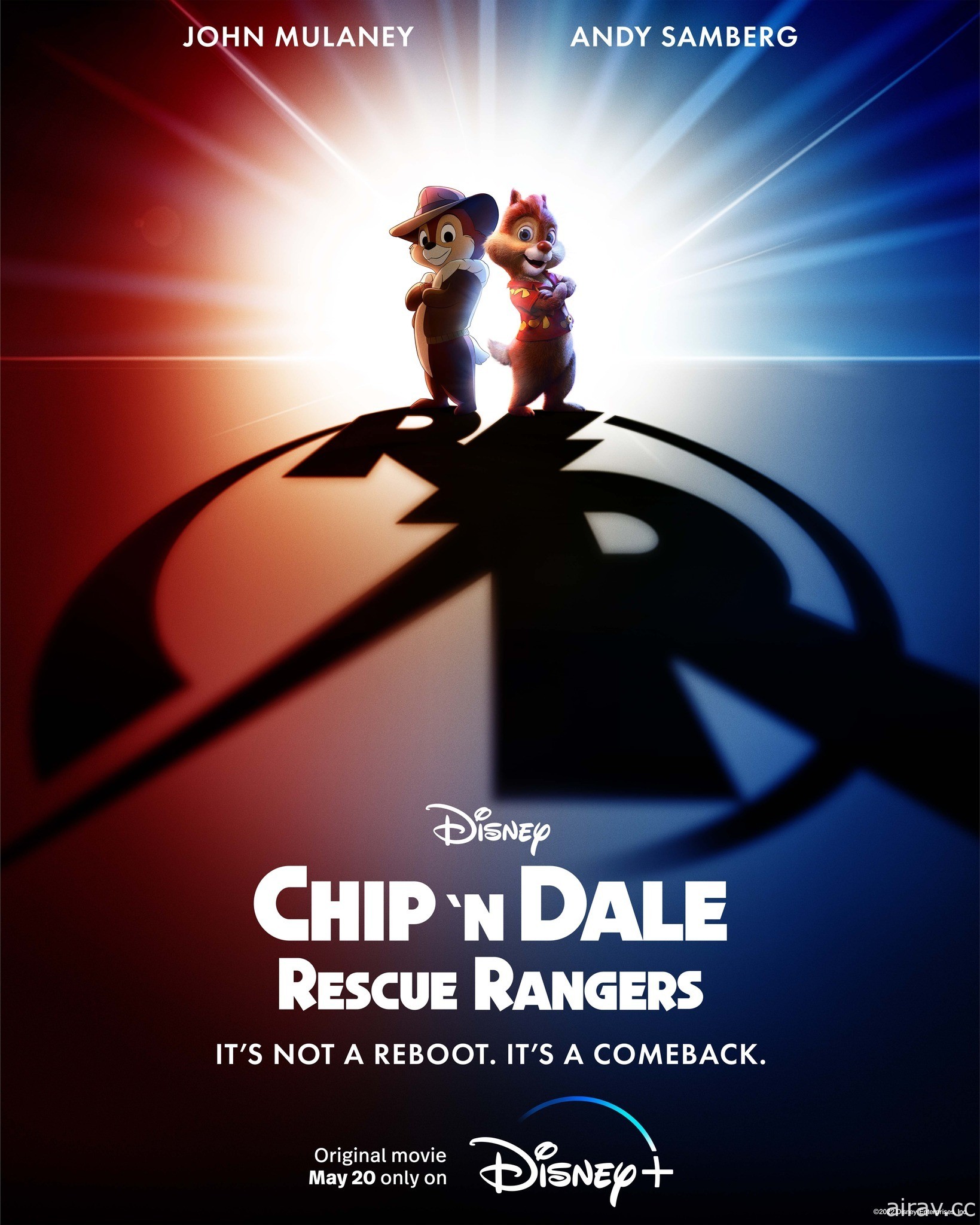 《奇奇与蒂蒂：救难小福星》电影公开前导预告 5/20 Disney+ 上架