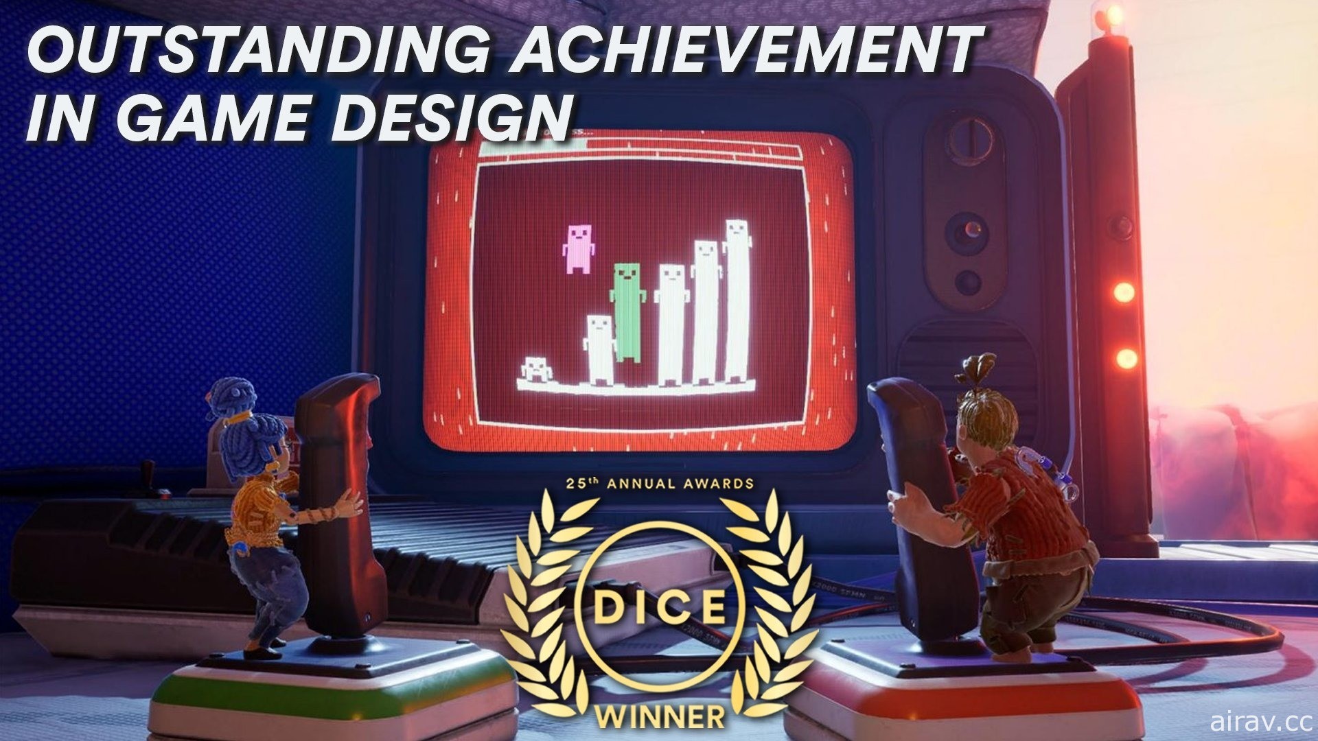 第 25 届 D.I.C.E. 游戏大奖名单出炉 《双人成行》再下一城勇夺年度游戏奖肯定