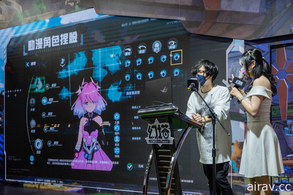 【TiCA22】轻科幻开放世界新作《幻塔》于台北国际动漫节首次开放试玩
