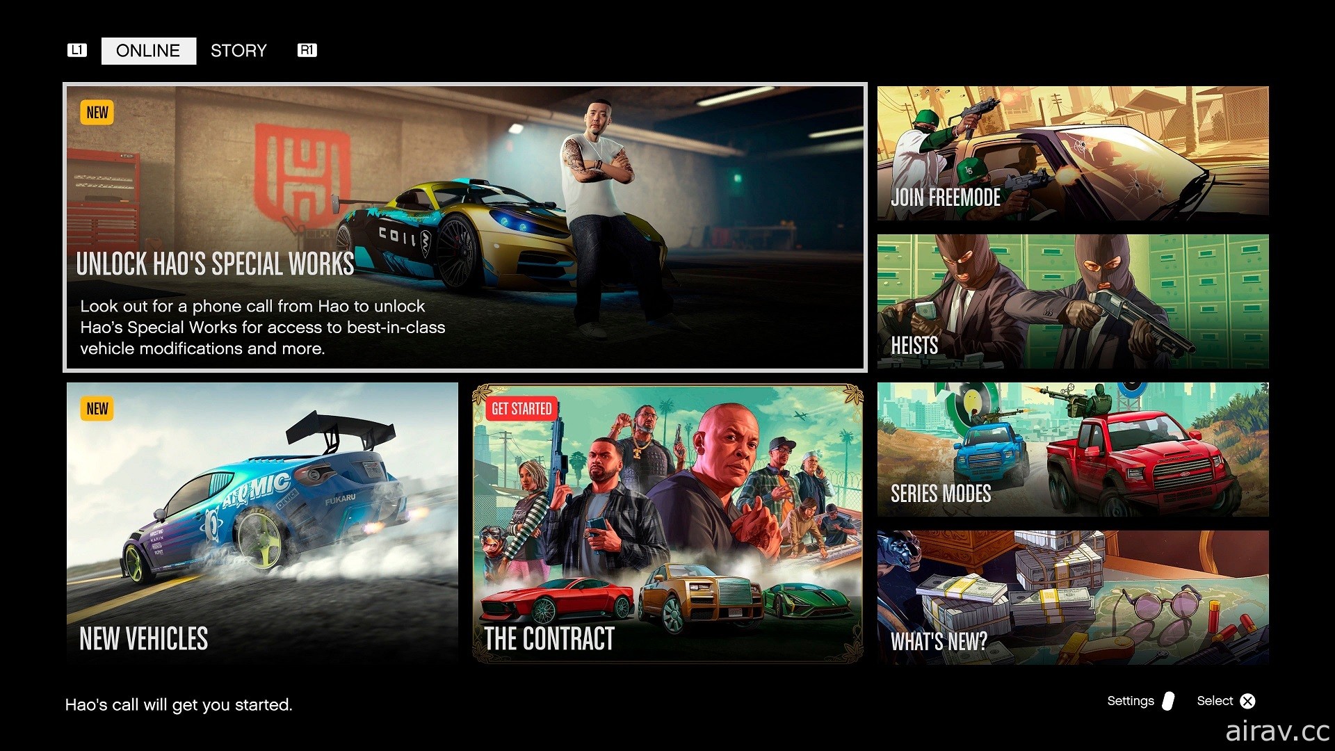 再戰次世代！《俠盜獵車手 5》和 GTA 線上模式已於 PS5 與 Xbox Series X|S 推出