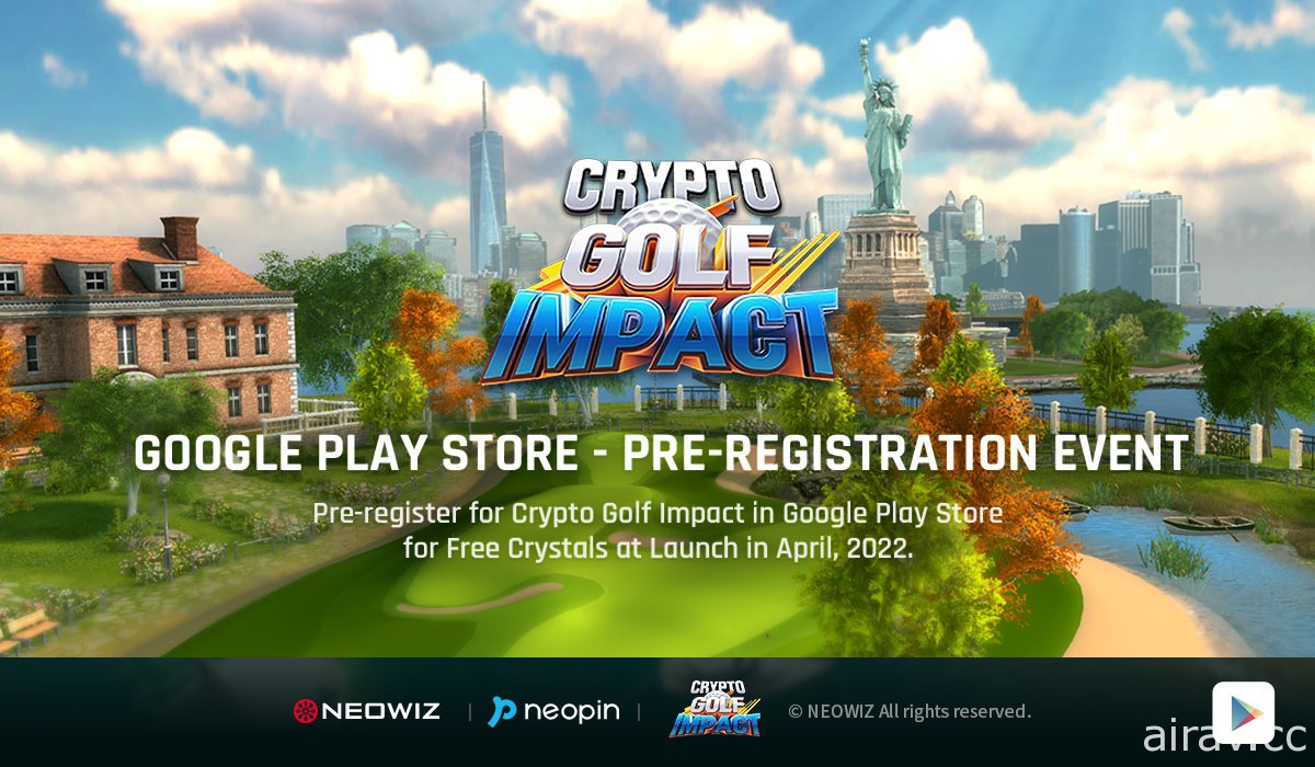 《Crypto Golf Impact》开放 Google Play Store 事前预约