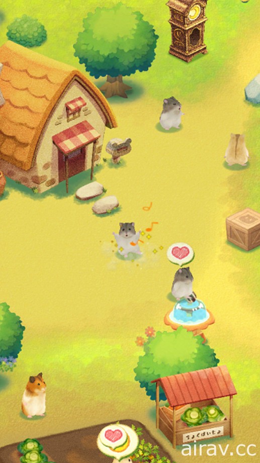 放置模擬遊戲《倉鼠之村》預計今年夏季推出 將展開 iOS 限定封閉測試