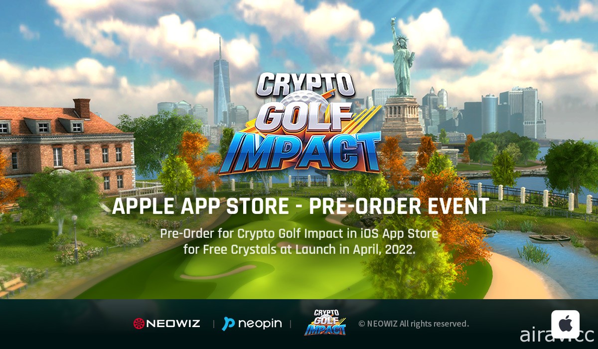 《Crypto Golf Impact》正式开放 App Store 事前预约