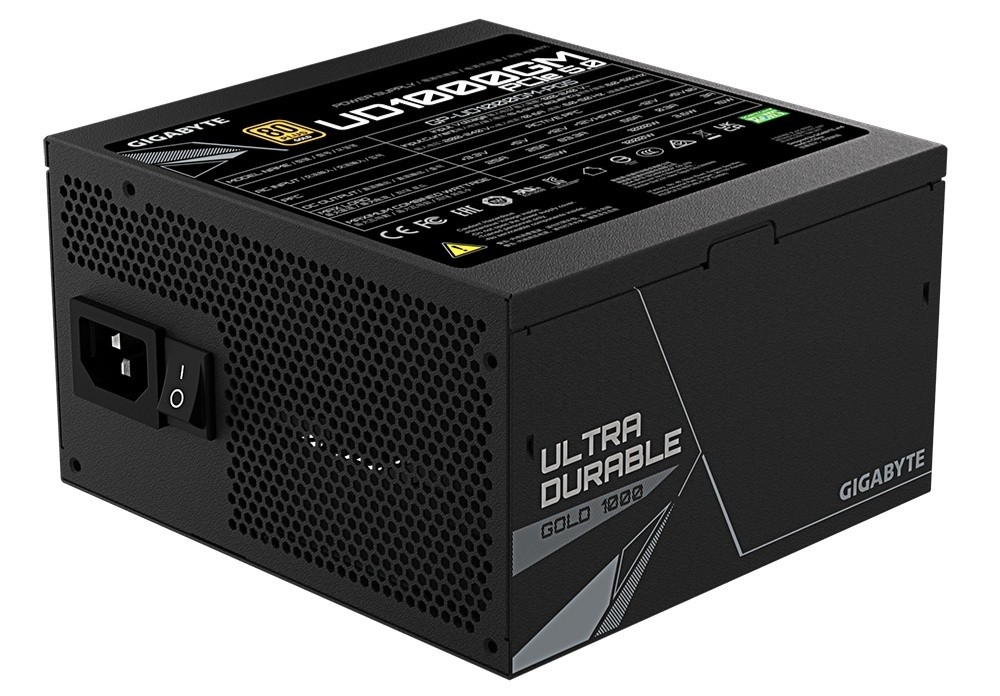 技嘉發表新 UD1000GM PCIE 5.0 電源供應器 滿足高階遊戲玩家及超頻玩家需求