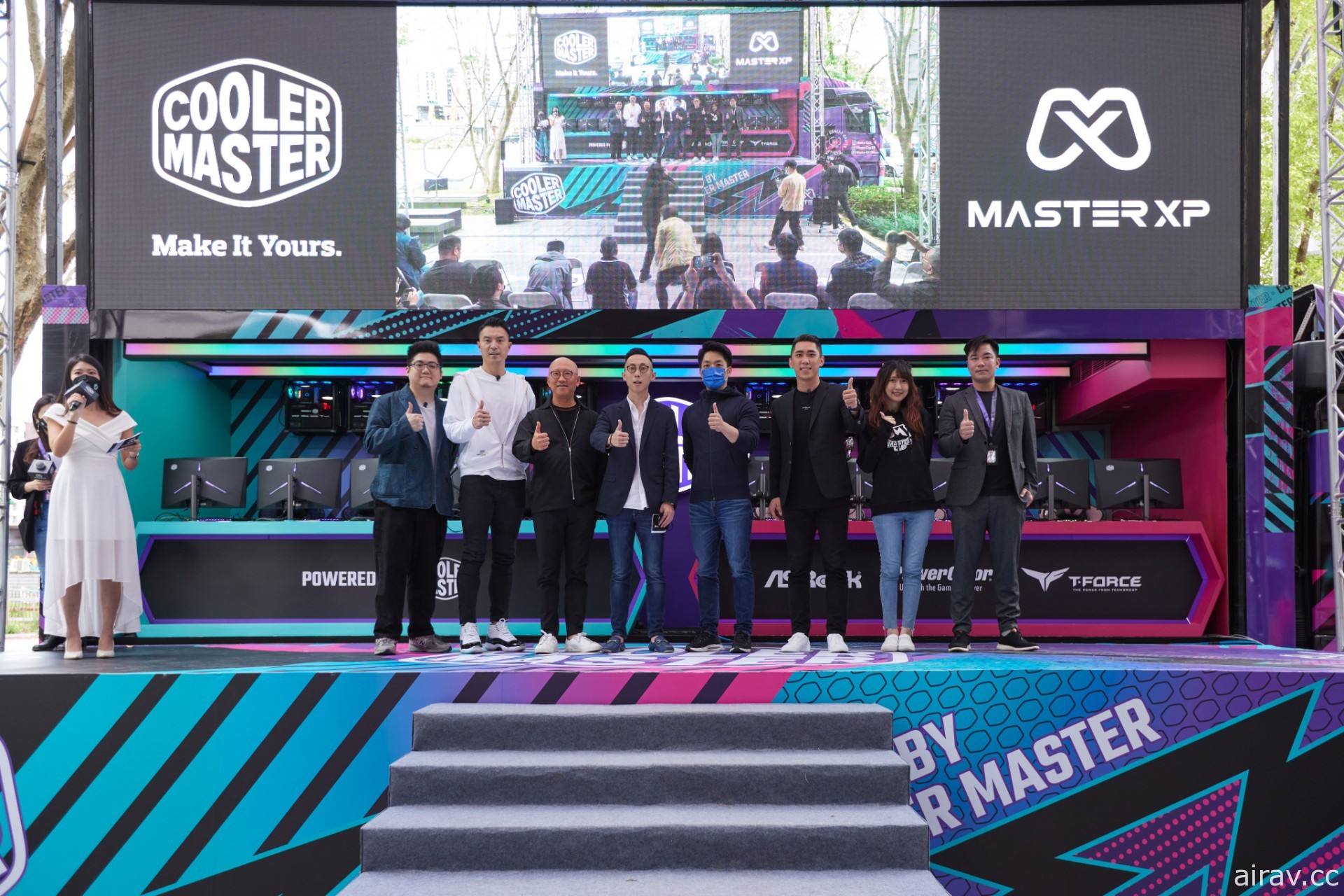 Cooler Master 打造沉浸式遊戲體驗專車「酷玩行者」 於全臺巡迴展出