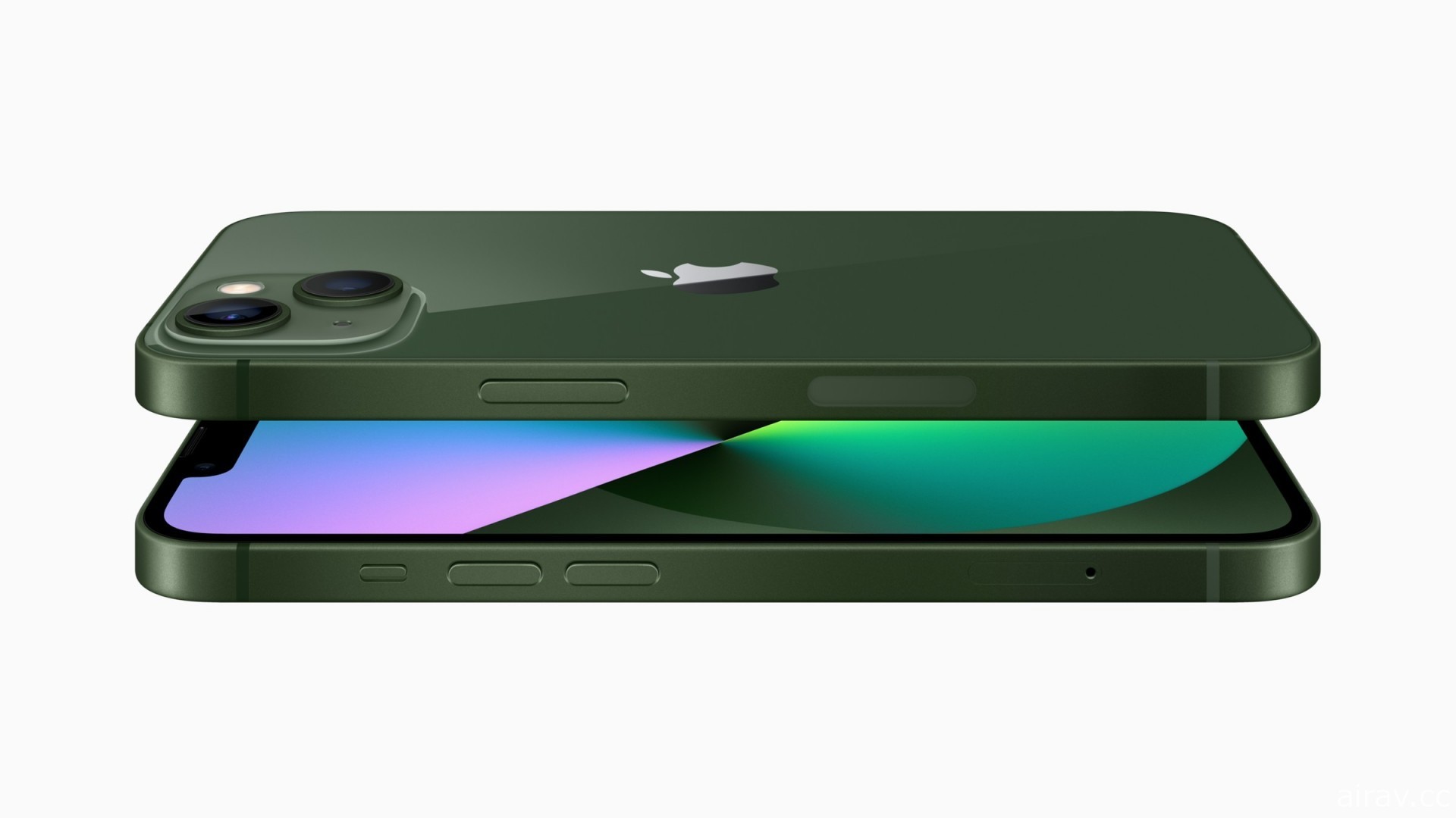 Apple iPhone 13 系列推出全新松岭青色及绿色外观