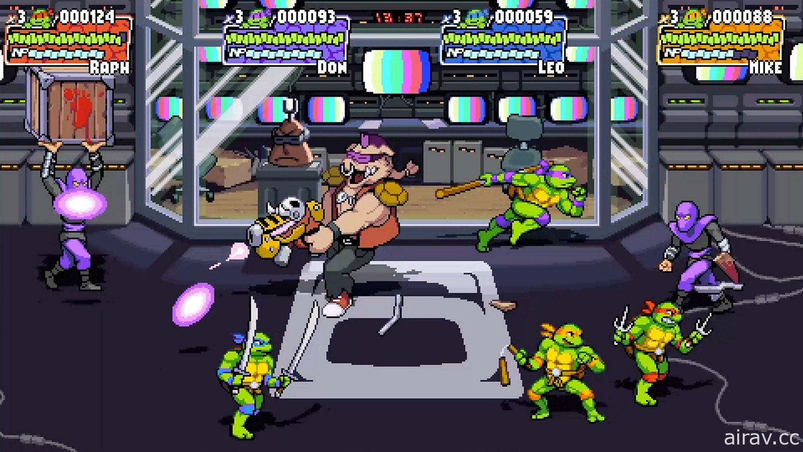 《忍者龜：許瑞德的復仇》公布實機遊玩展示影片 見識忍者龜四兄弟大打出手