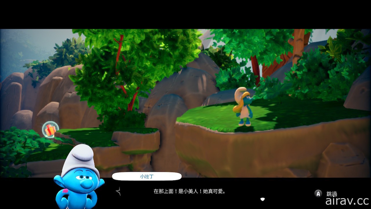 《蓝色小精灵：邪恶叶子大作战》Switch 繁体中文版今日发售