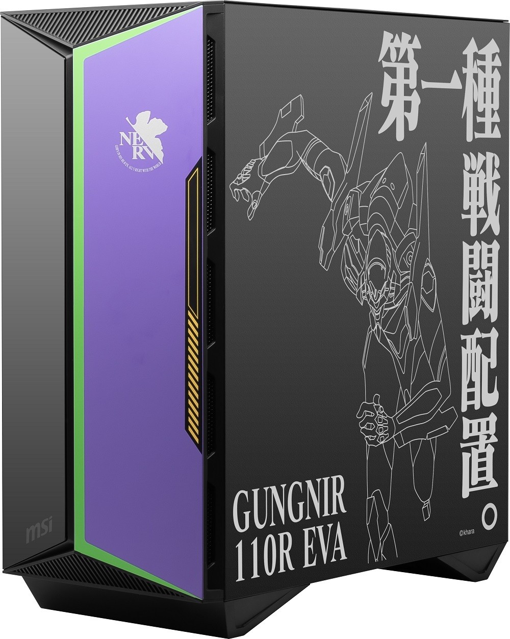 MSI 與 EVANGELION e: PROJECT 打造福音戰士主題 PC 預定 9 日陸續登場