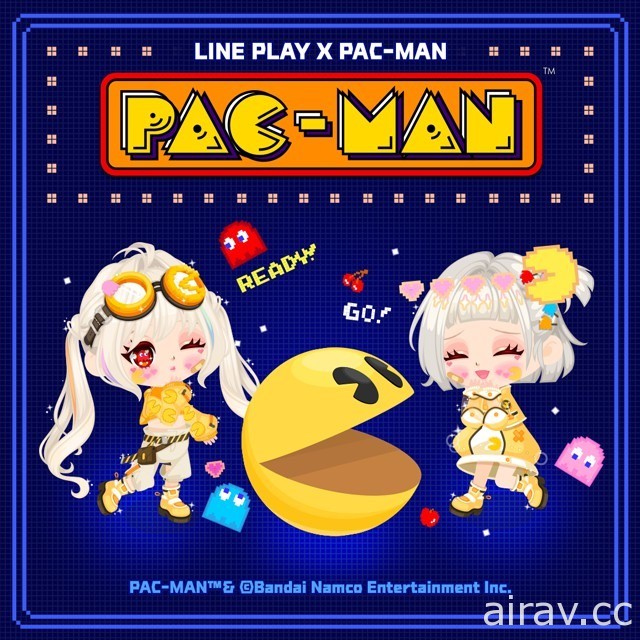 《LINE PLAY》與人氣遊戲角色「PAC-MAN」合作開跑