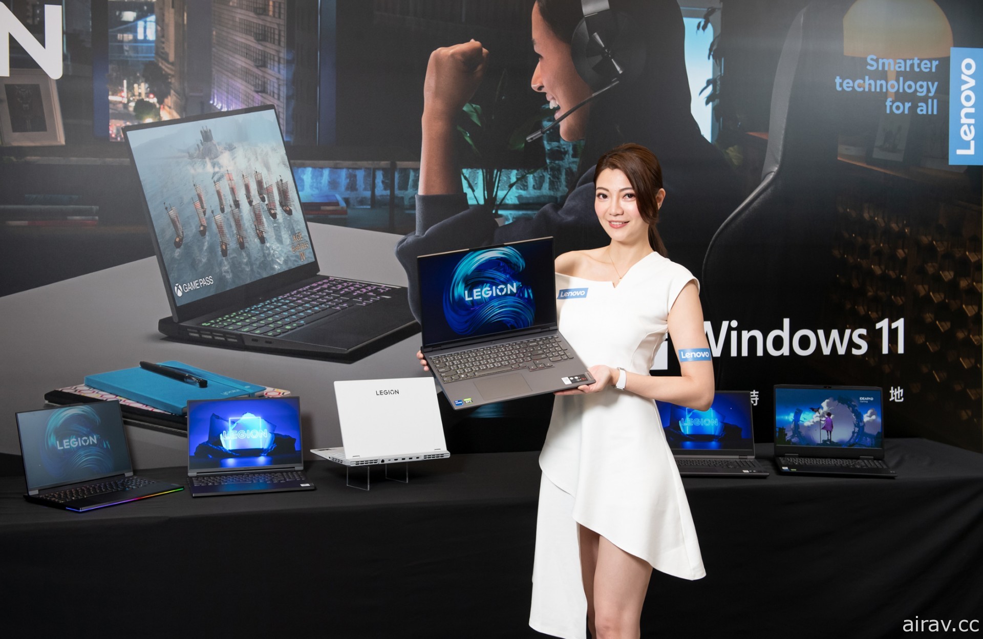 Lenovo 宣布搭載全新第 12 代 Intel 處理器 Legion 系列電競筆電登場