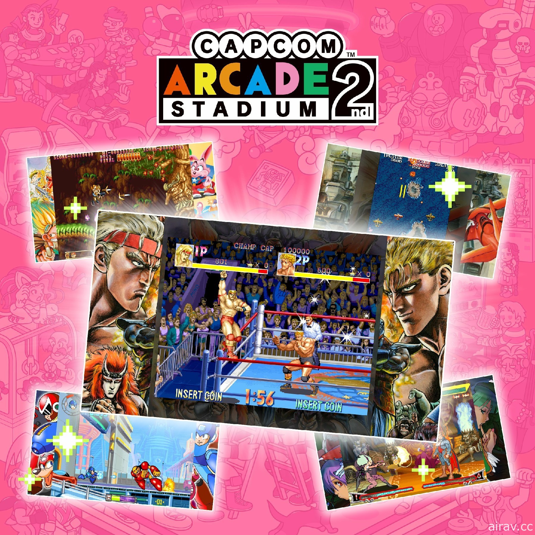 CAPCOM 經典大型電玩合輯第二彈《Capcom Arcade 2nd Stadium》7/22 登場