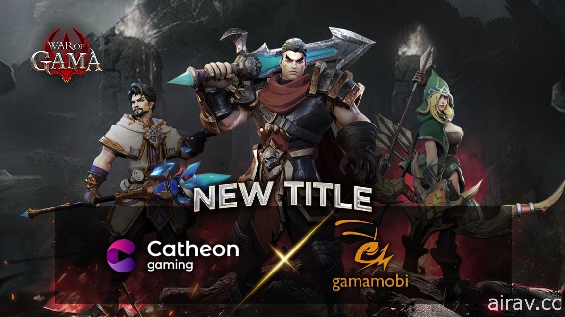 Catheon Gaming 宣布与 Gamamobi 合作开发《War of Gama》区块链版本游戏