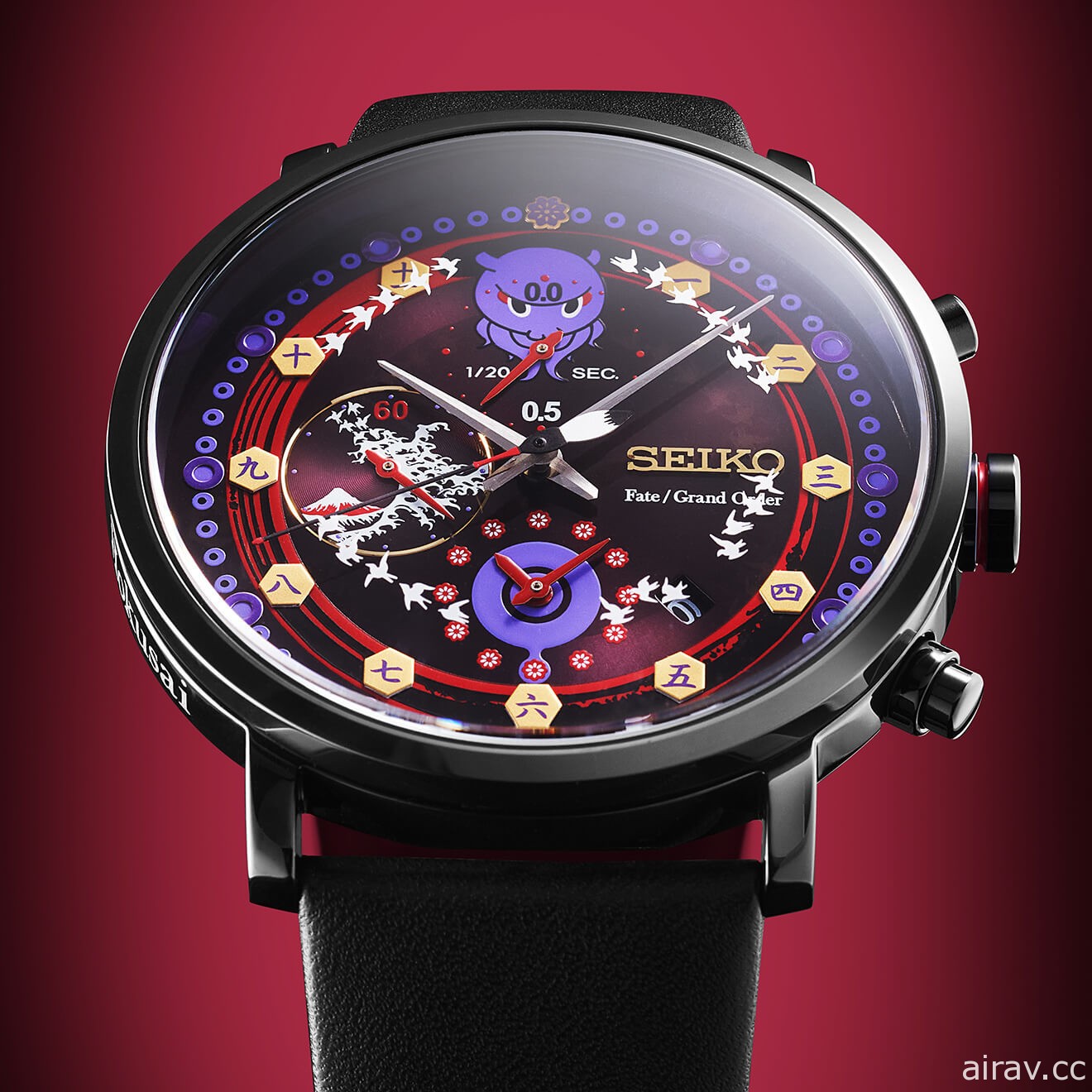 《Fate/Grand Order》以從者「葛飾北齋」為靈感推出的手錶開放預購