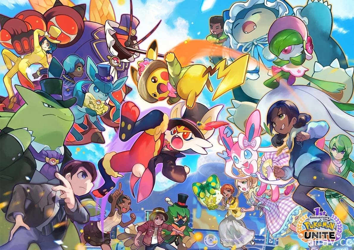 《寶可夢大集結 Pokémon UNITE》將於 7/21 推出一週年 釋出一系列紀念活動