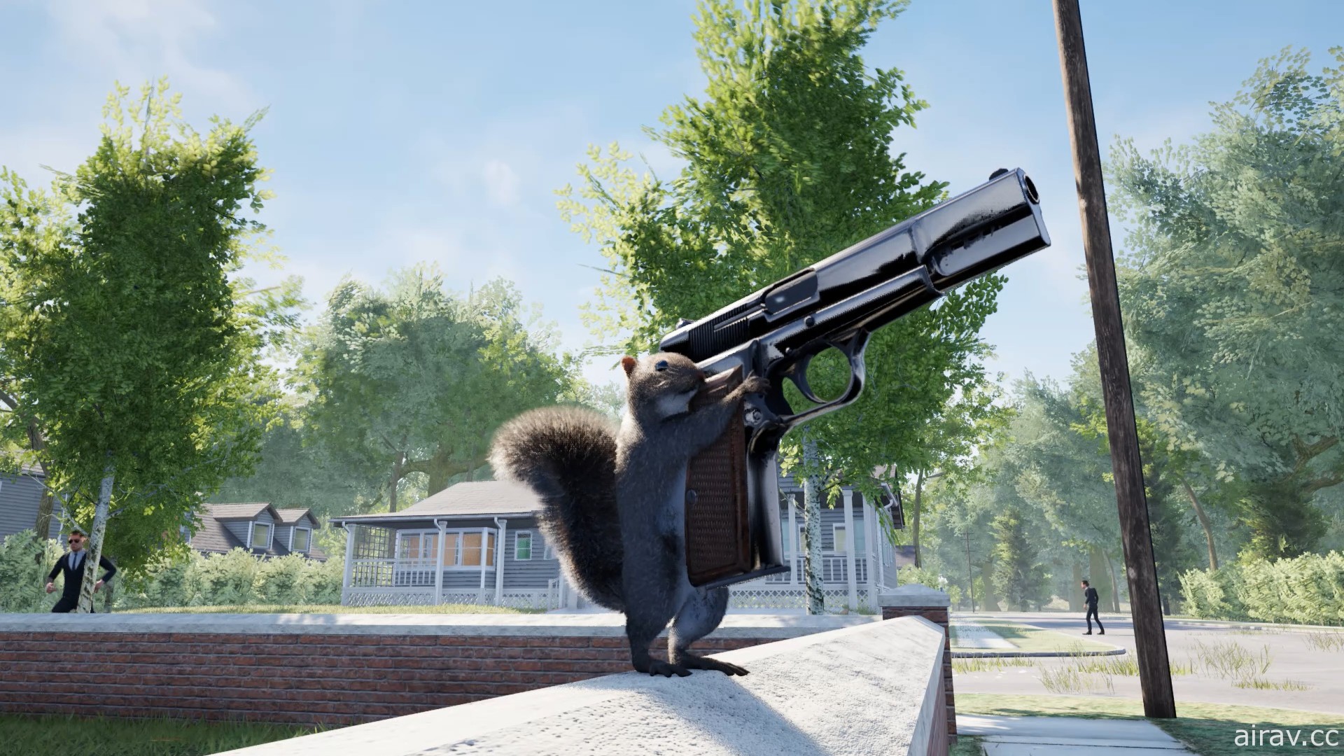 《持槍松鼠》讓你化身松鼠使用武器對抗特務